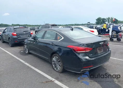 2017 Genesis G80 3.8 из США, поврежденный, VIN KMHGN4JEXHU205813